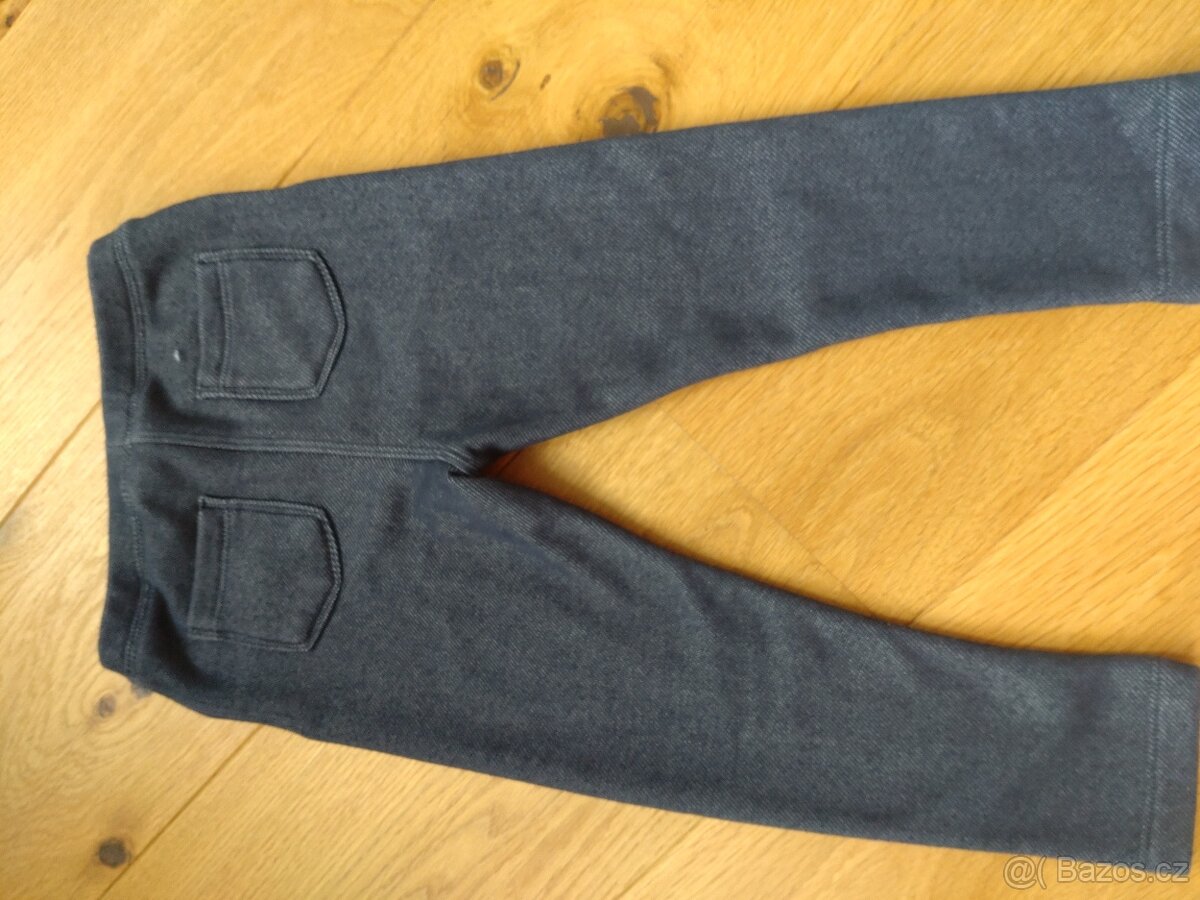 Leginy zateplené, modré (86/92) - 2