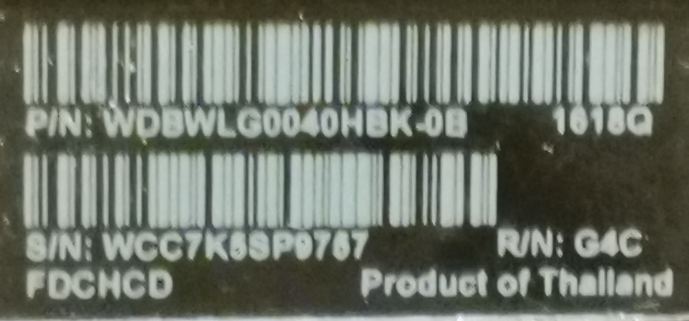 WD Elements Desktop 4TB - 2