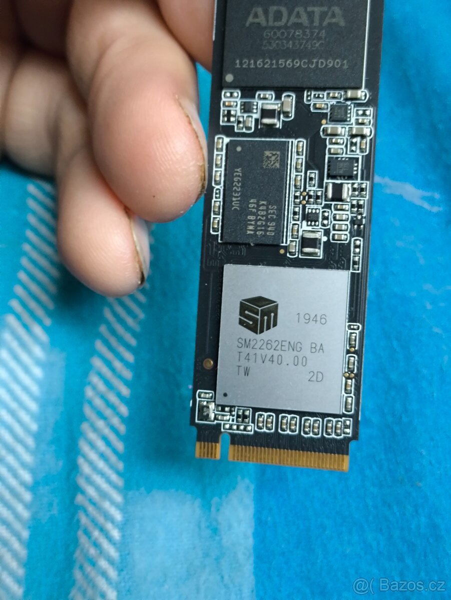 Prodám SSD M2 XPG SX8200 Pro M.2 512 GB PCI Express 3.0 3D T - 2