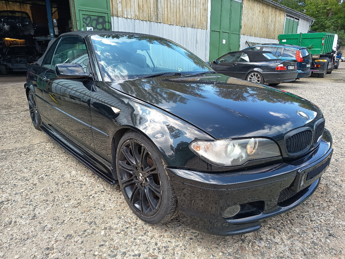 BMW E46 325i cabrio- VEŠKERÉ DÍLY Z VOZU - 2