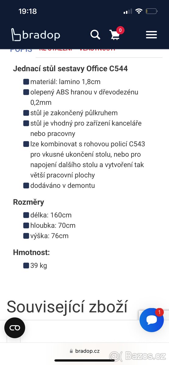 Kancelářský stůl - 2