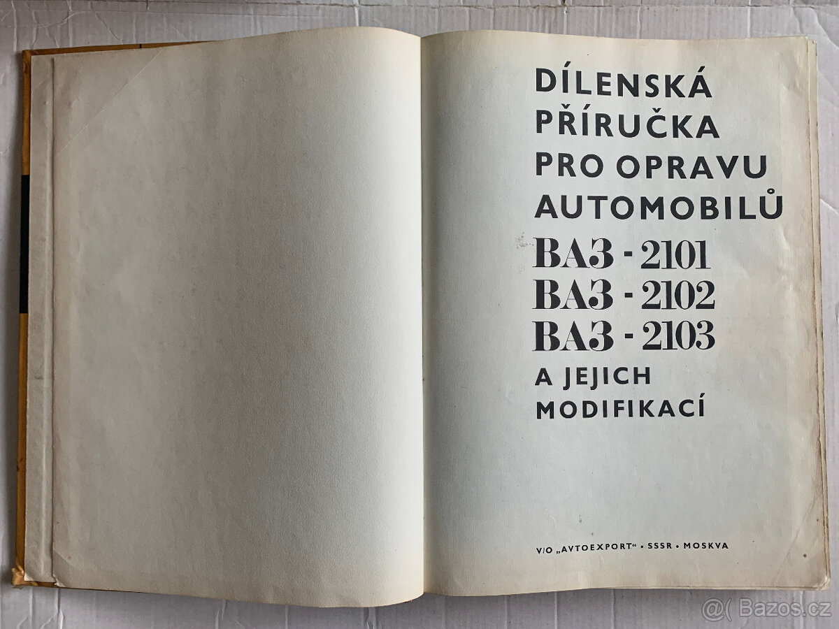 Lada VAZ 2101, 2102, 2103 - dílenská příručka - 2