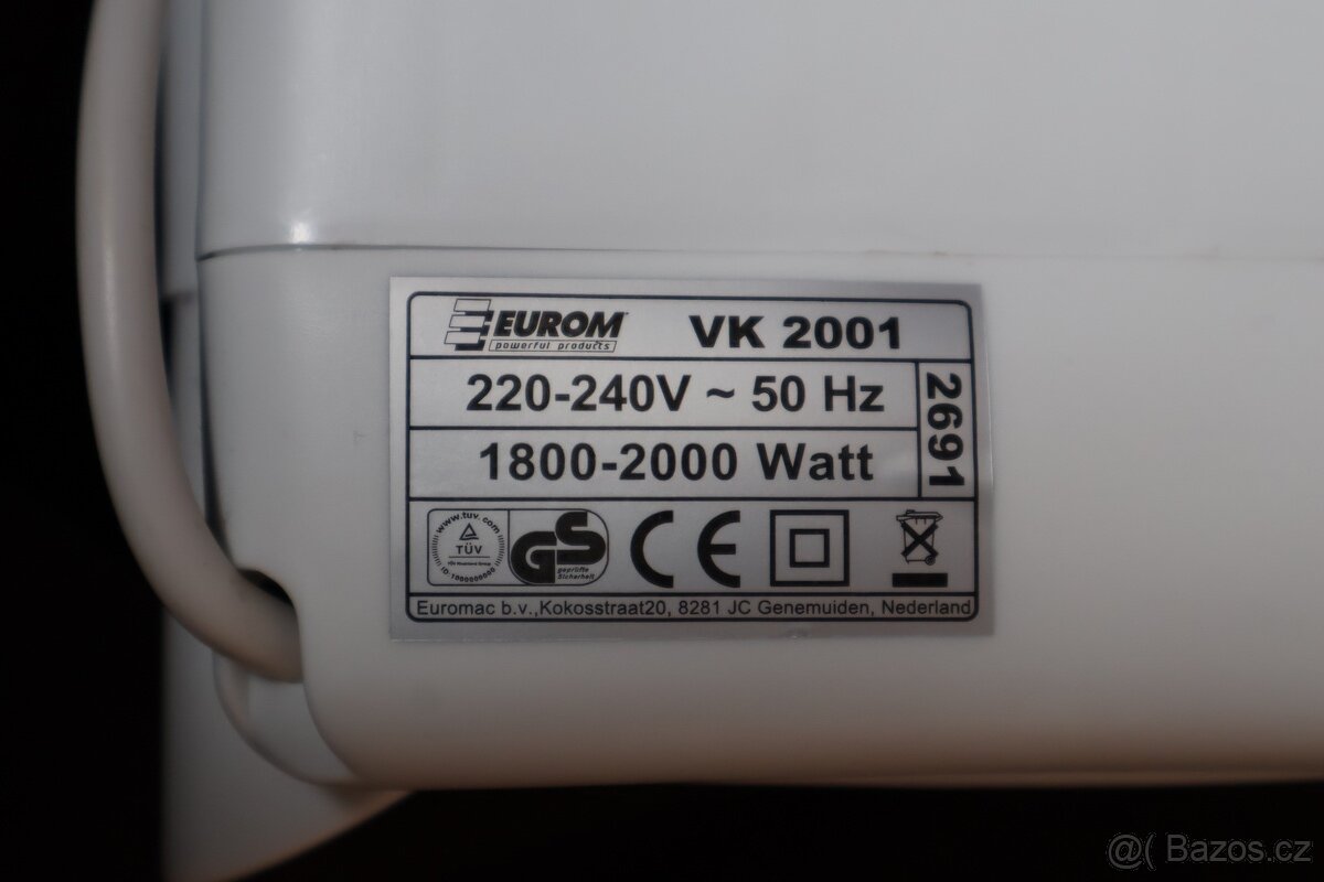 Elektrický ohřívač Eurom VK 2001 - 2