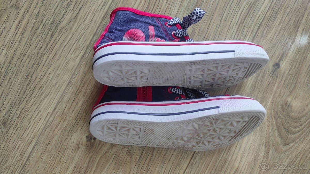 Chlapecké plátěné kotníčkové tenisky vel. 31 - 2