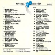 Prodam 2 CD-set Oro Italia - 2