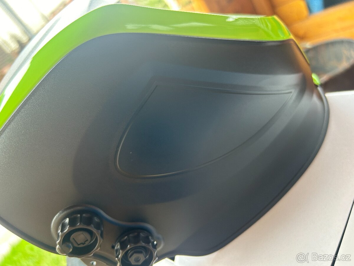 Svařovací helma Optrel p550 zelená/černá - 2