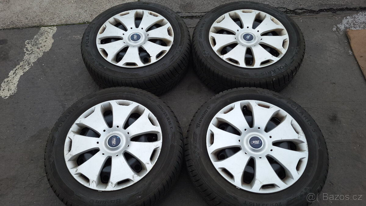 Téměř NEJETÁ zimní kola 16" 5x108 Ford Focus, C-Max, Mondeo - 2