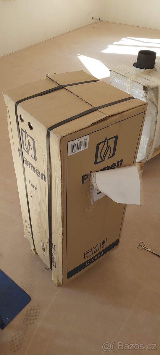 Prodám litinové krbové kamna TARA - 2