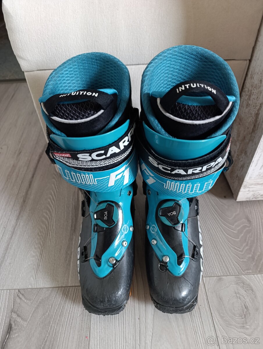 Skialpove lyžiarky Scarpa f1 vel.26 - 2