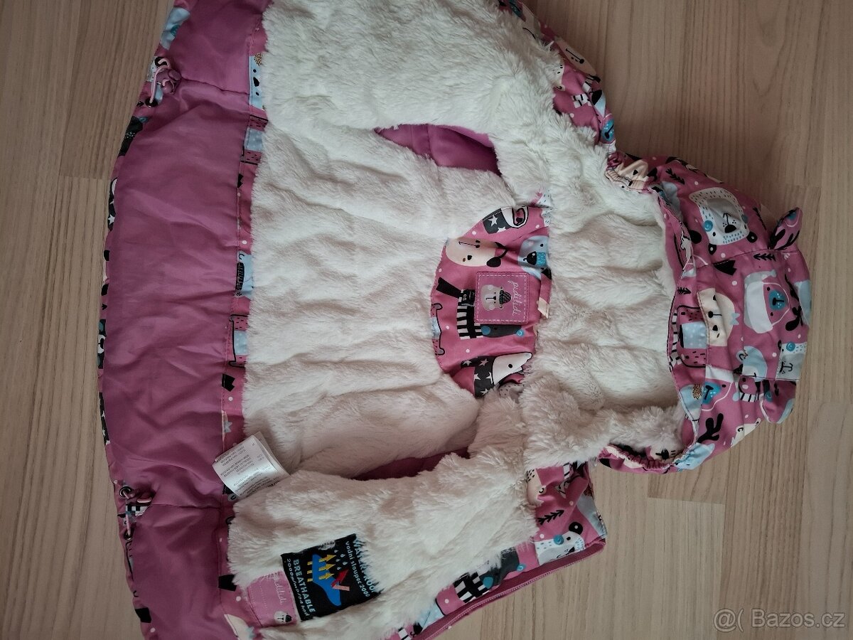 Dívčí zimní bunda Pidilidi - 2