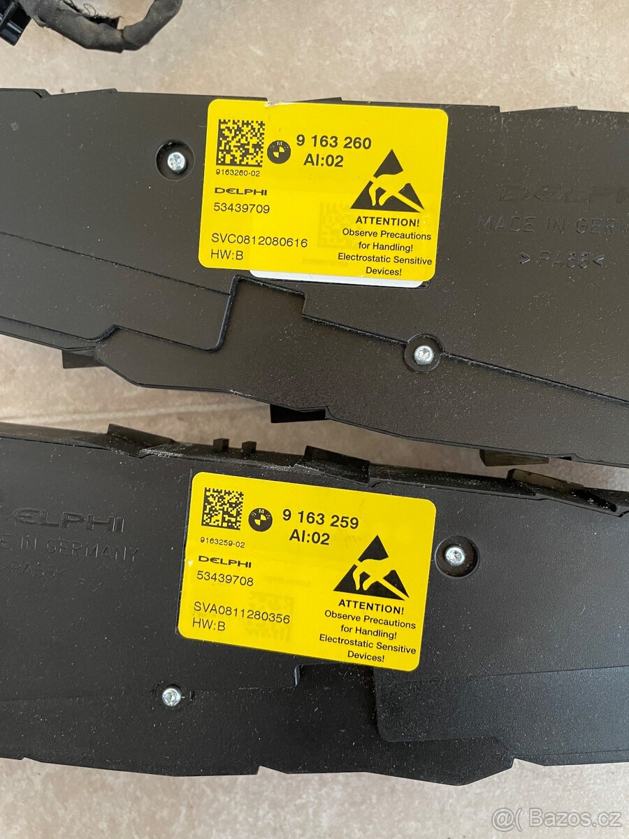 Ovládání sedadel BMW F - 2