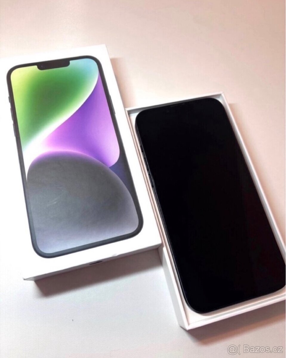 iPhone 14 plus 128gb midnight, 93% bat, hezký stav - 2