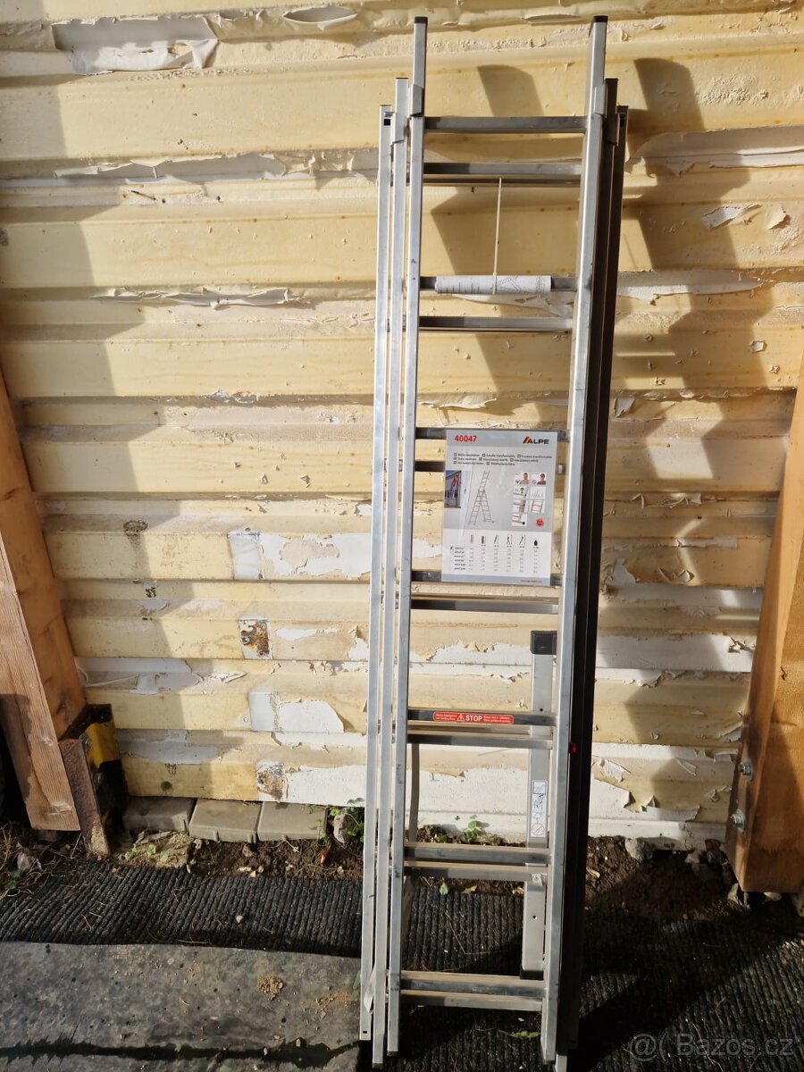 Nový hliníkový žebřík - 2