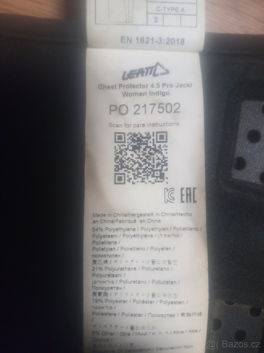 Hrudní chránič - 2