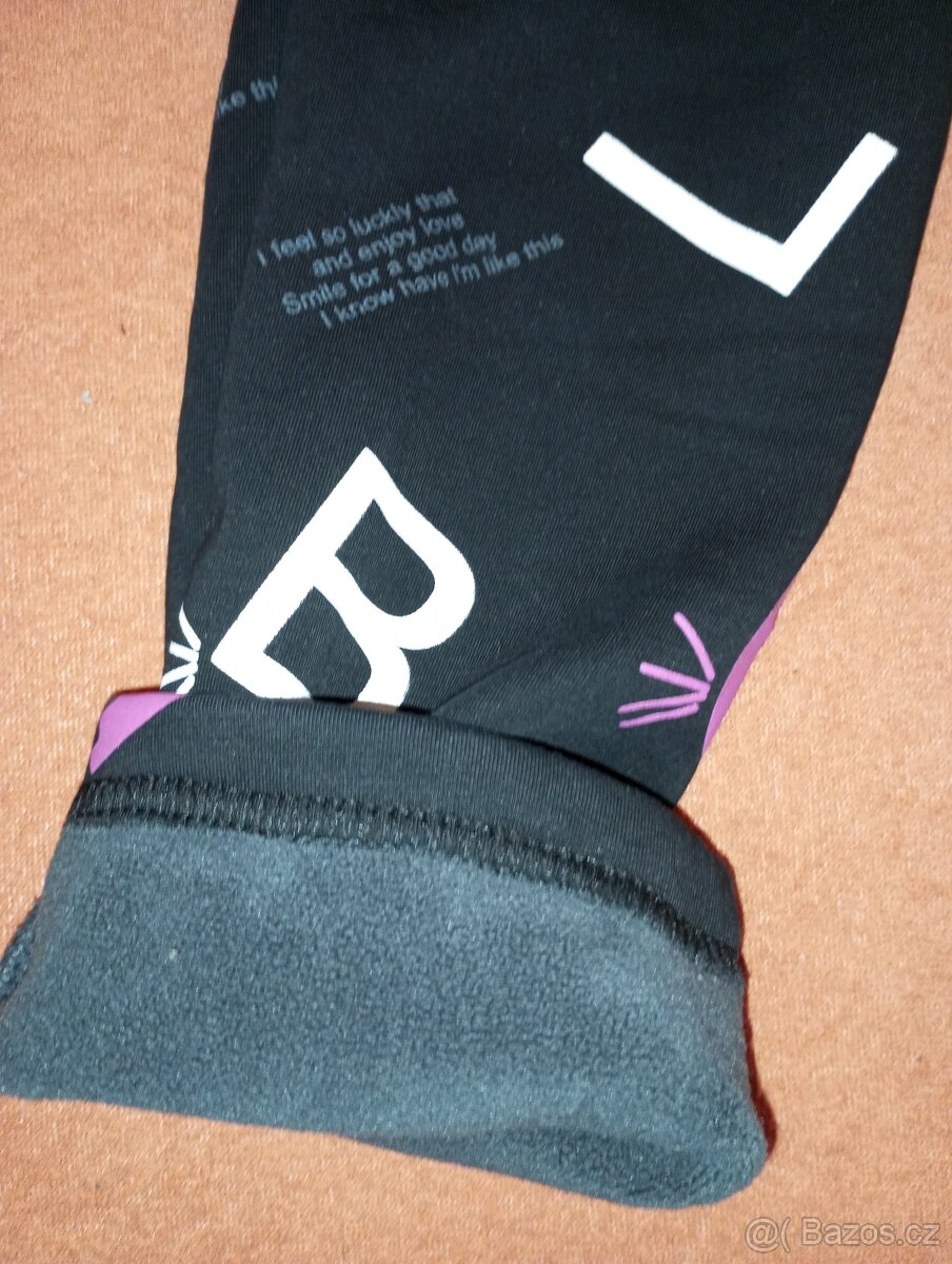 Zimní legíny vel.152 - 2