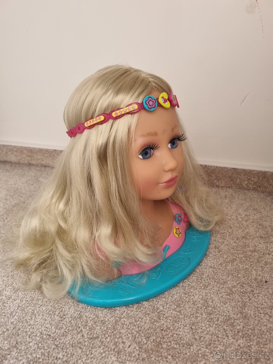 Česací hlava Babyborn - 2