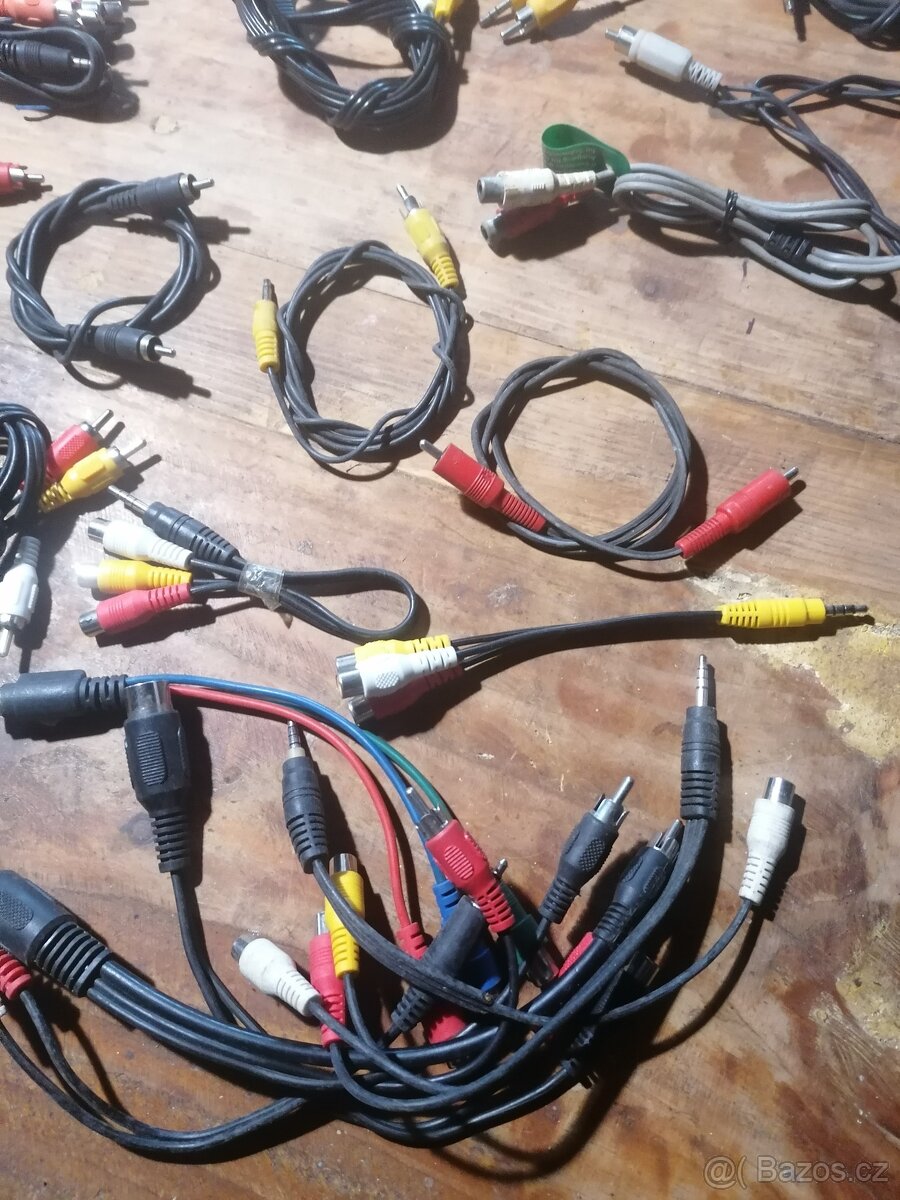 Cinch + jack kabely - PRODÁNO - 2