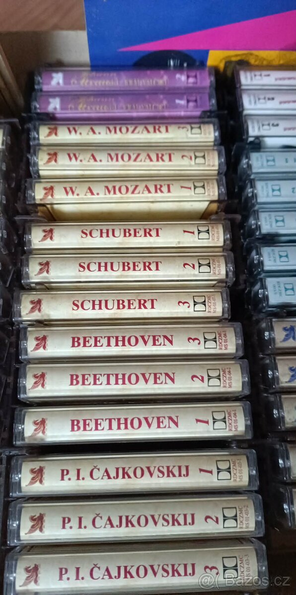 Kolekce hudebních kazet (MC) – komplety - 2