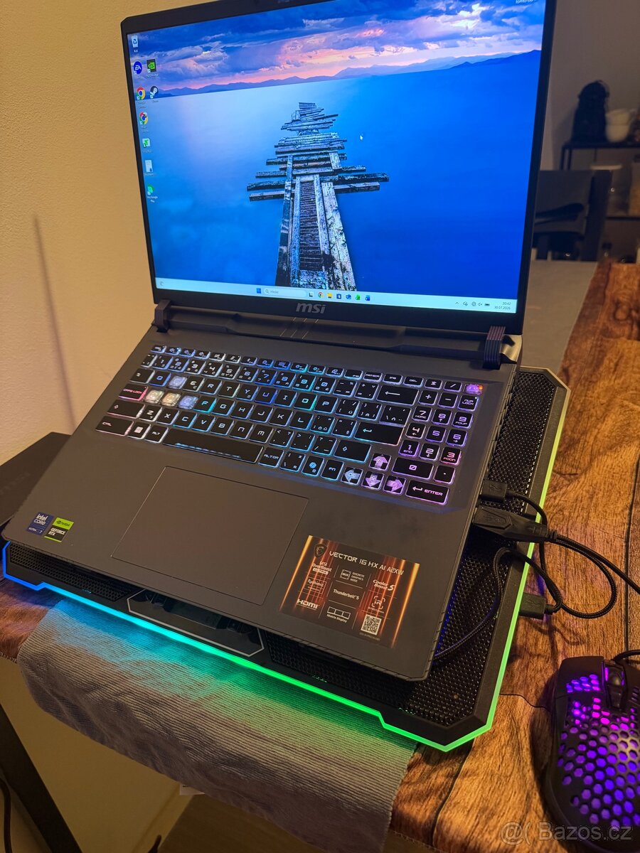 MSI Vector 16 HX AI (RTX 5070 Ti) – V ZÁRUCE - 2