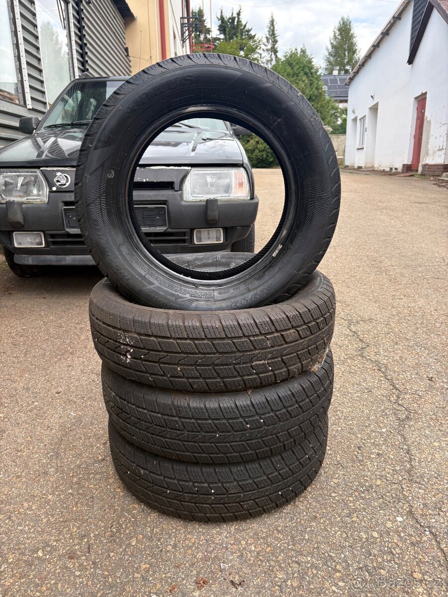 185/65R15 - sada celoročních pneu - 7mm - 2