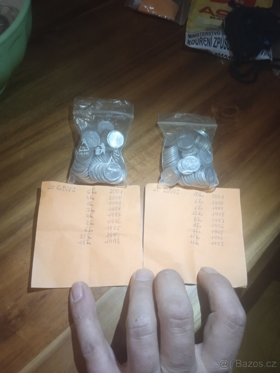 Mince 10-50 haléřů - 2