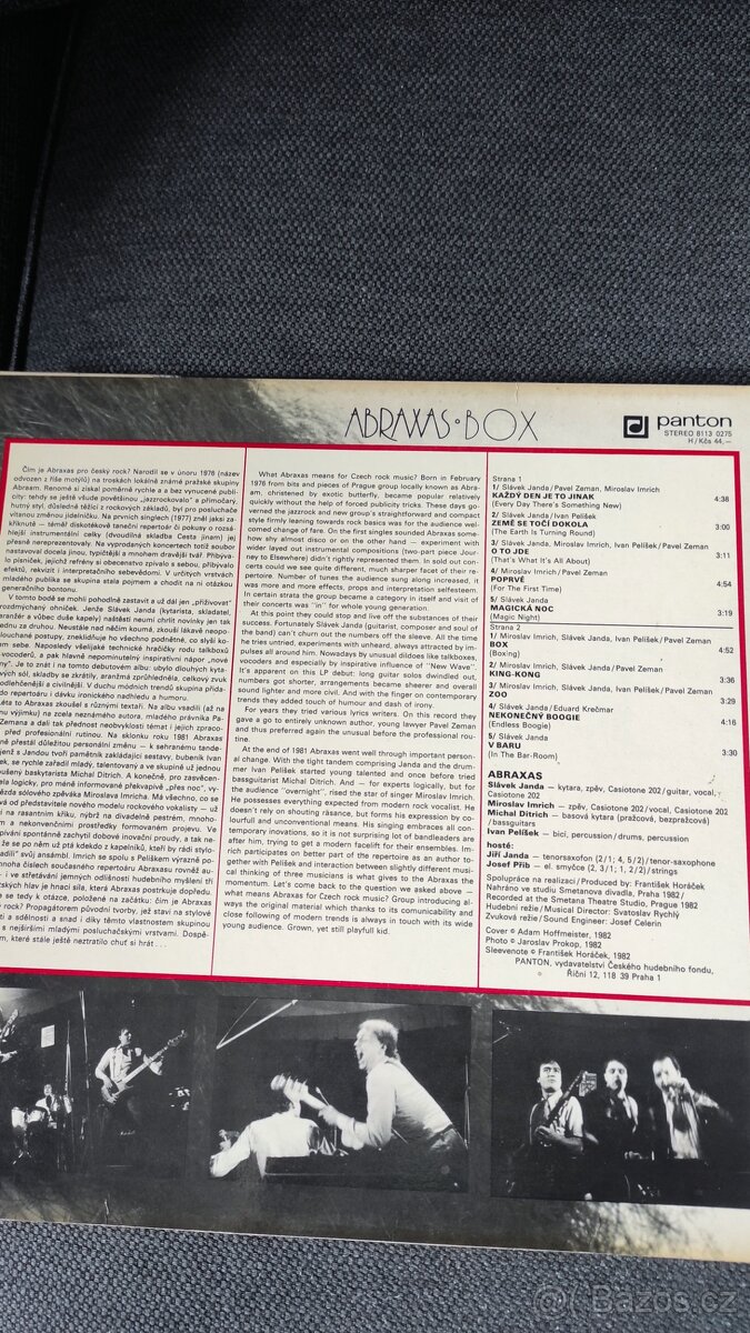 LP Vladimír Mišík ETC, Abraxas Box - 2