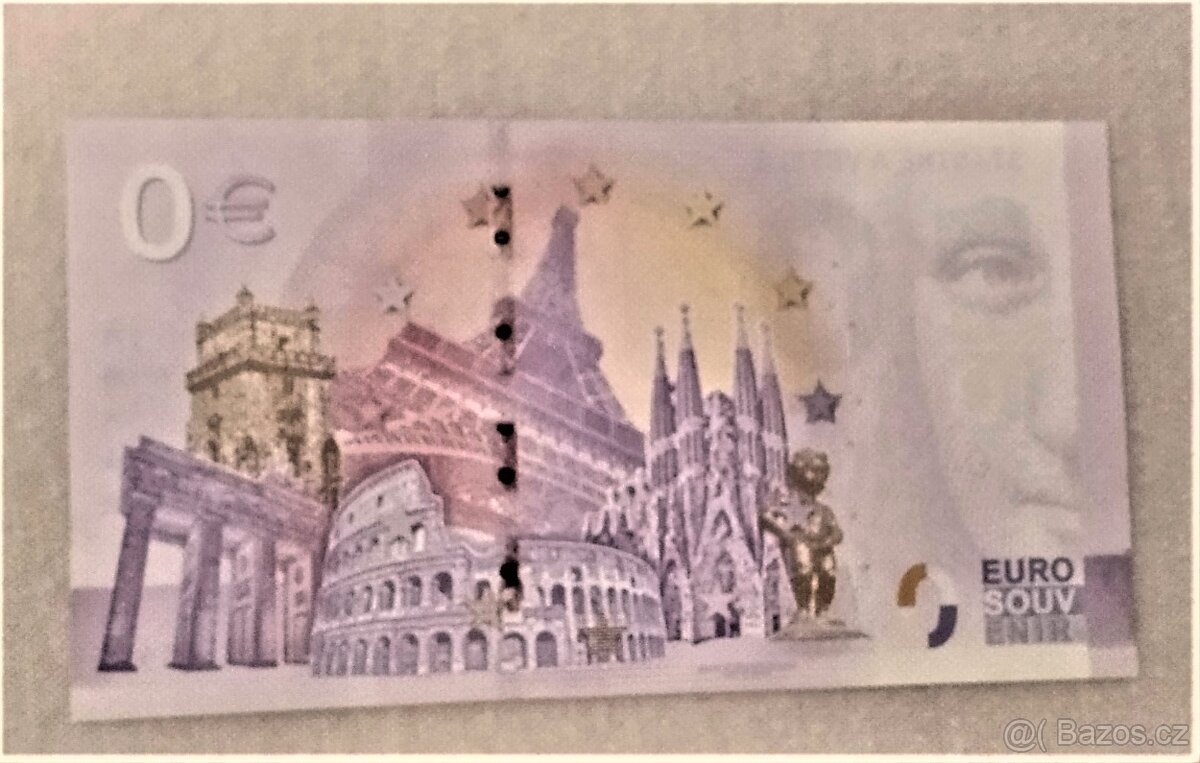 "0" eurobankovka - 2