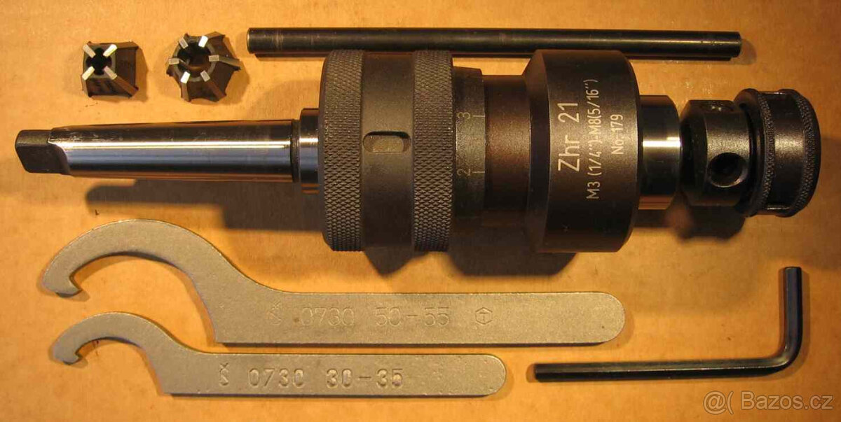 Závitořezná hlava reverzní NAREX Zhr 21 jednou použitá - 2