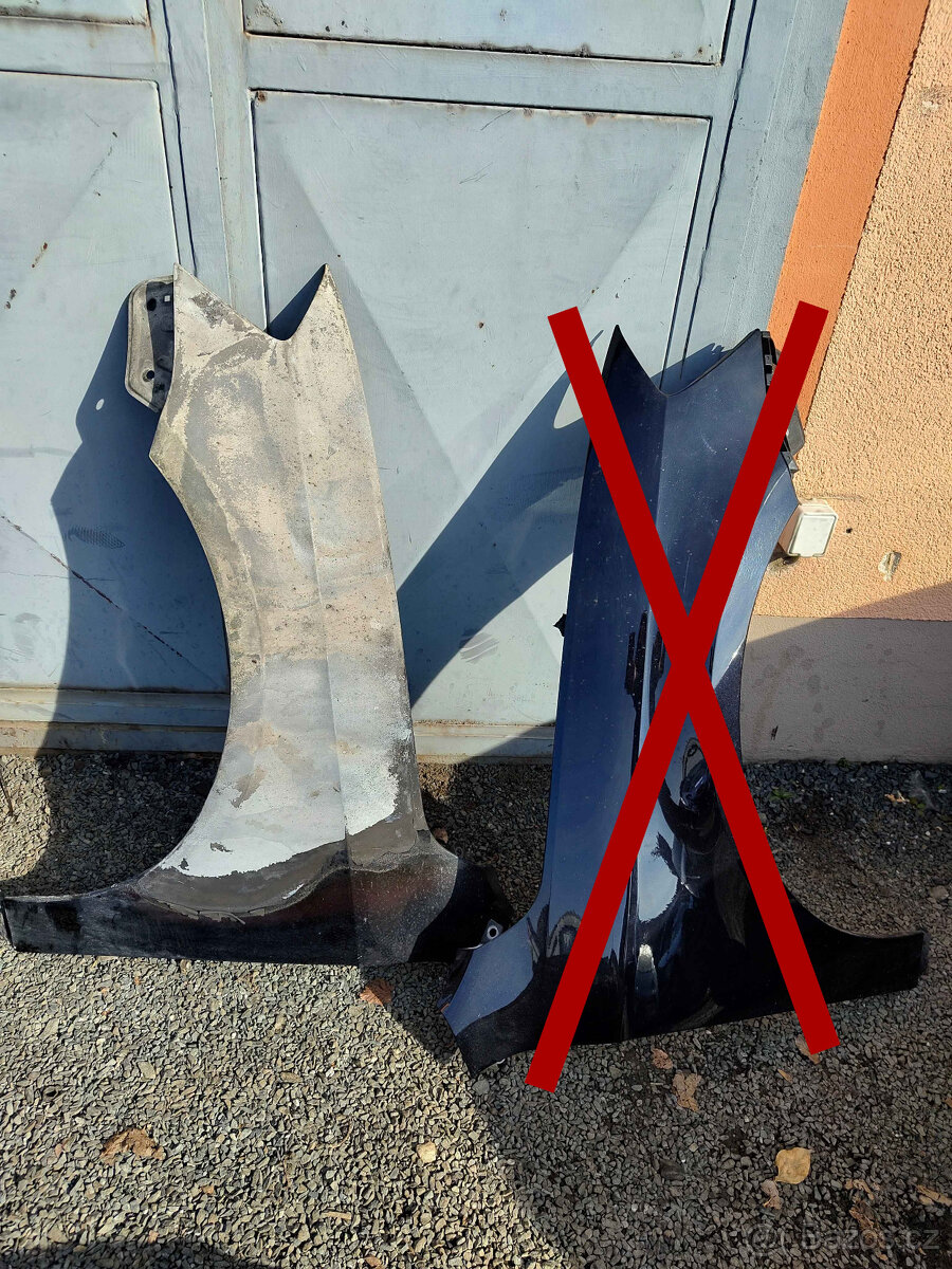 Karosářské díly Passat B7 sedan - černá LC9X - 2