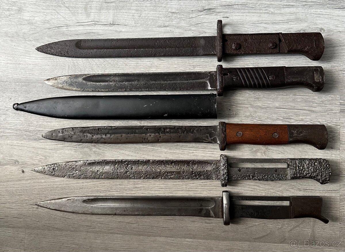 Druhoválečné bajonety - 2