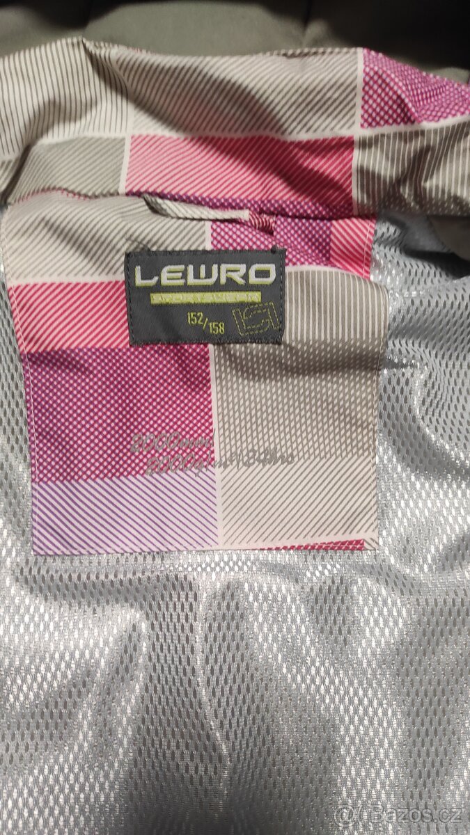 Dívčí zimní bunda Lewro vel 152-156 - 2