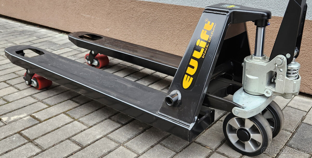 Paletový vozík nosnost 2500kg. Doprava zdarma. - 2