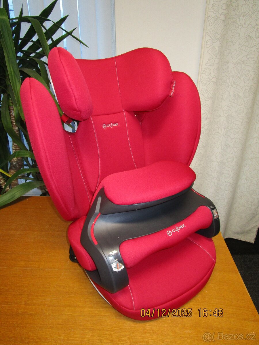 Prodám CYBEX Pallas Fix, téměř nepoužitou autosedačku. - 2