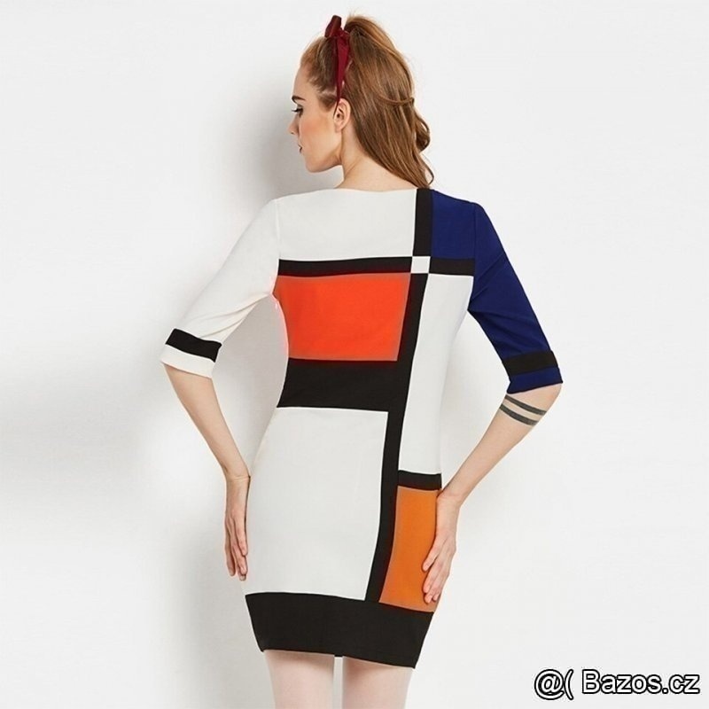 Vintage šaty nové vel. XS/S - 2