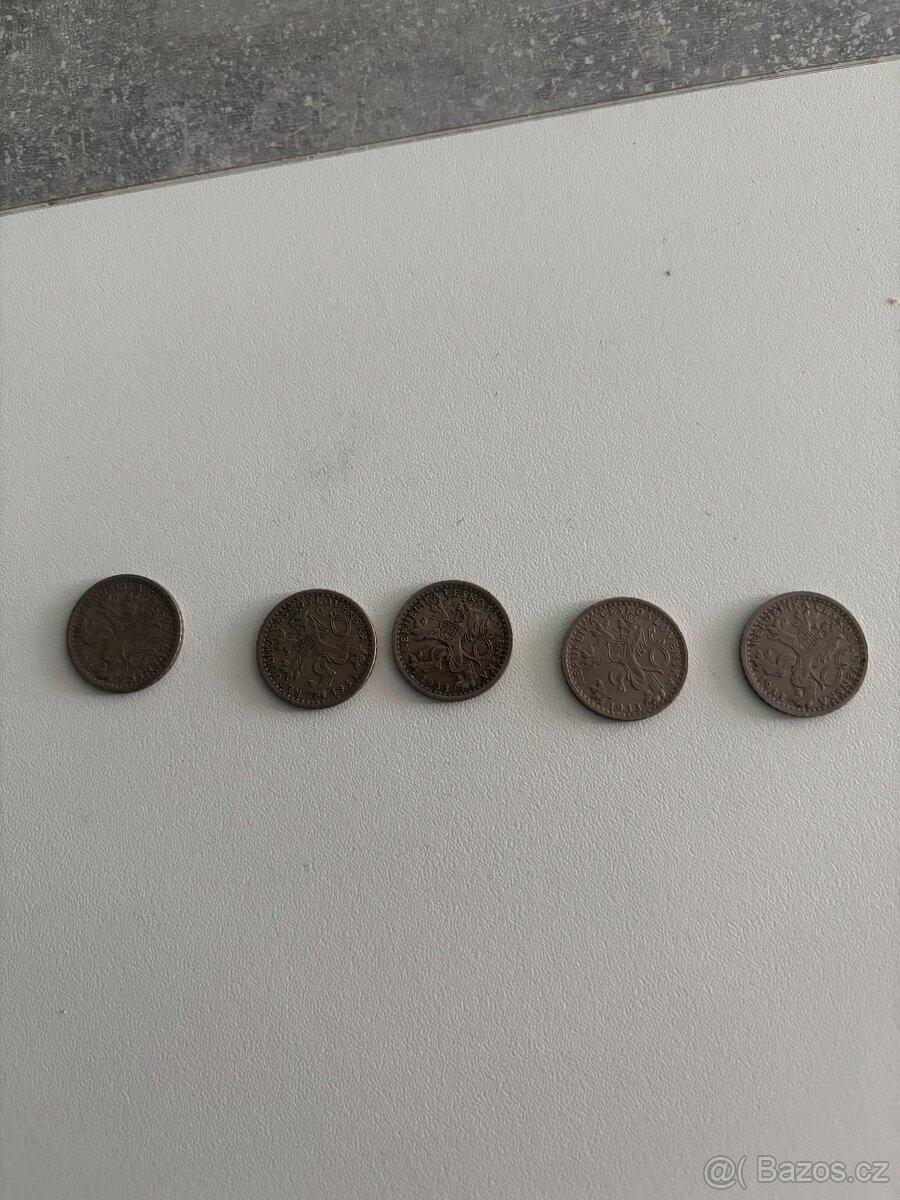 Mince-25 haléřů československých r. 1933 - 2