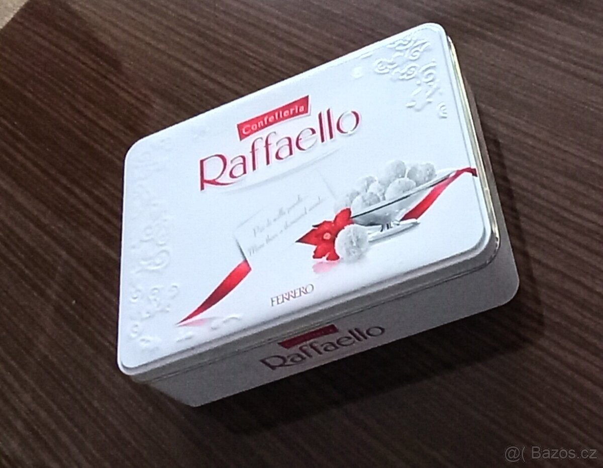 RAFFAELLO - dárková kovová dóza - 2
