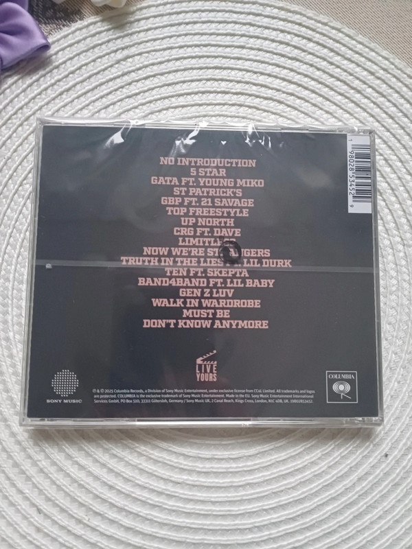 Central Cee Can't Rush Greatness CD Album - 2