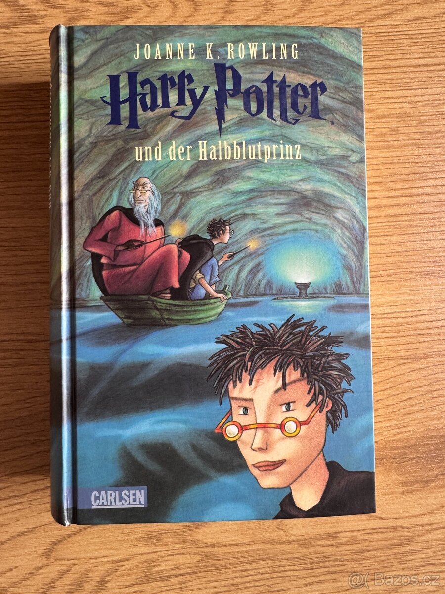🇩🇪 Harry Potter v němčině (5 knih) - 2