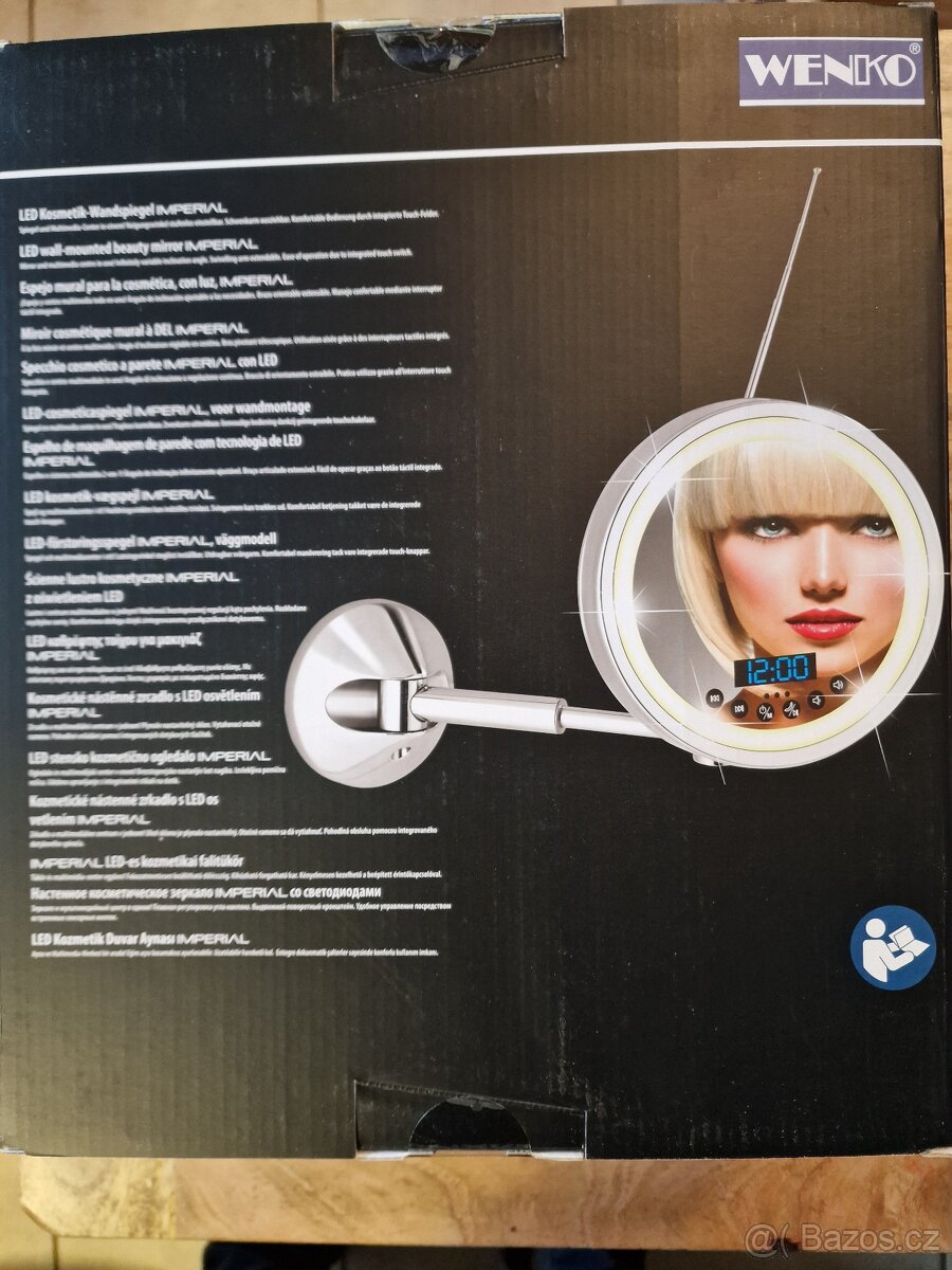Nástěnné zrcadlo Wenko Imperial Smart LED - 2