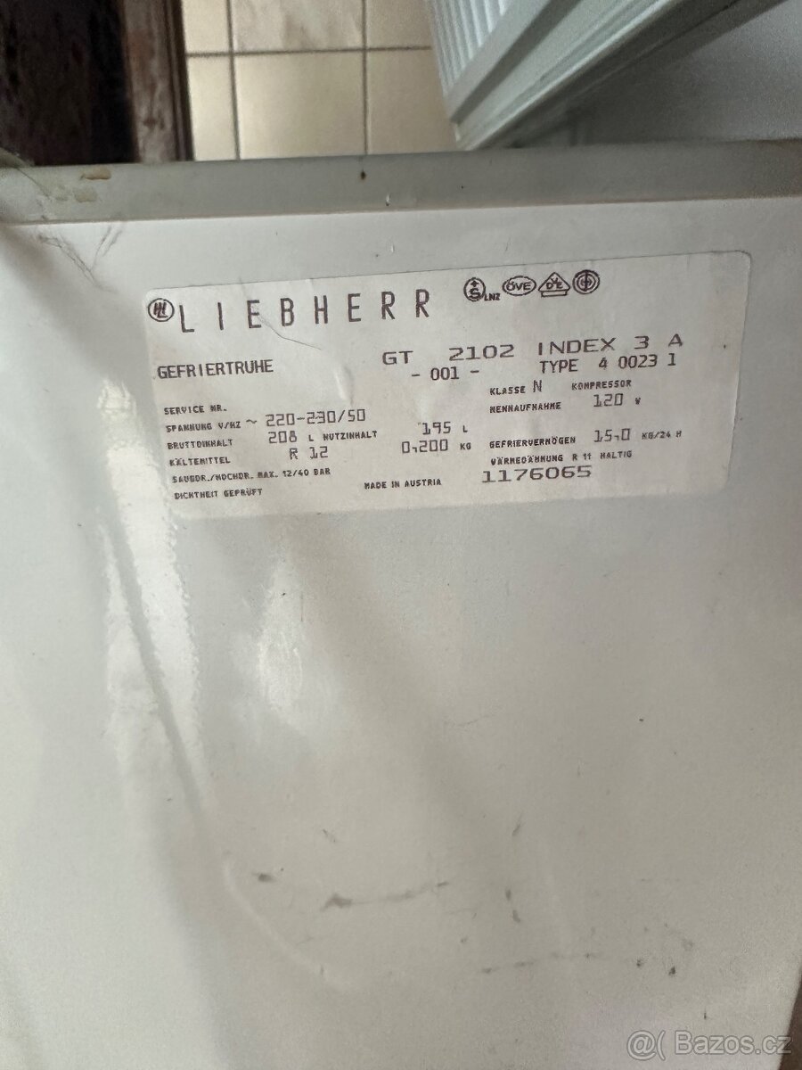 Pultový mrazák - 2