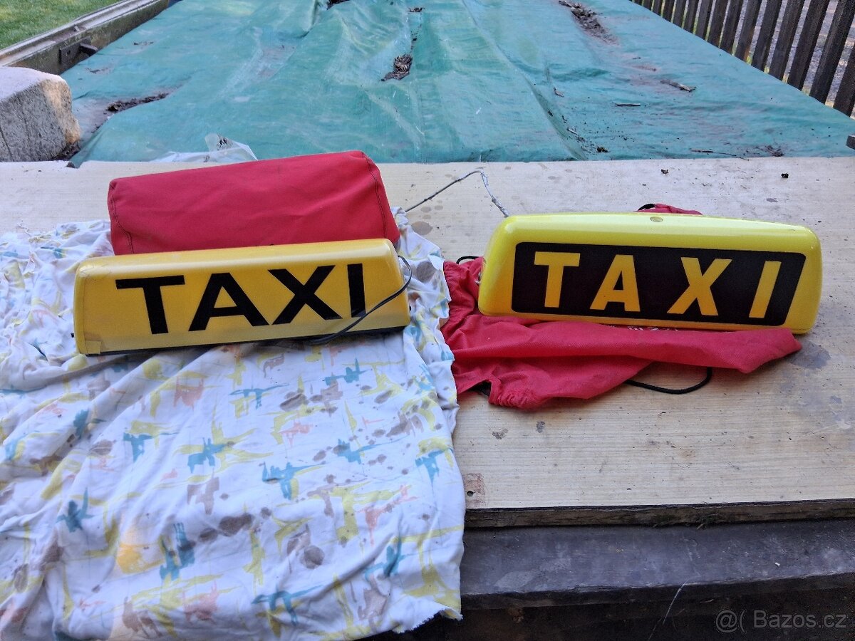 Prodám Transparent TAXI - 2