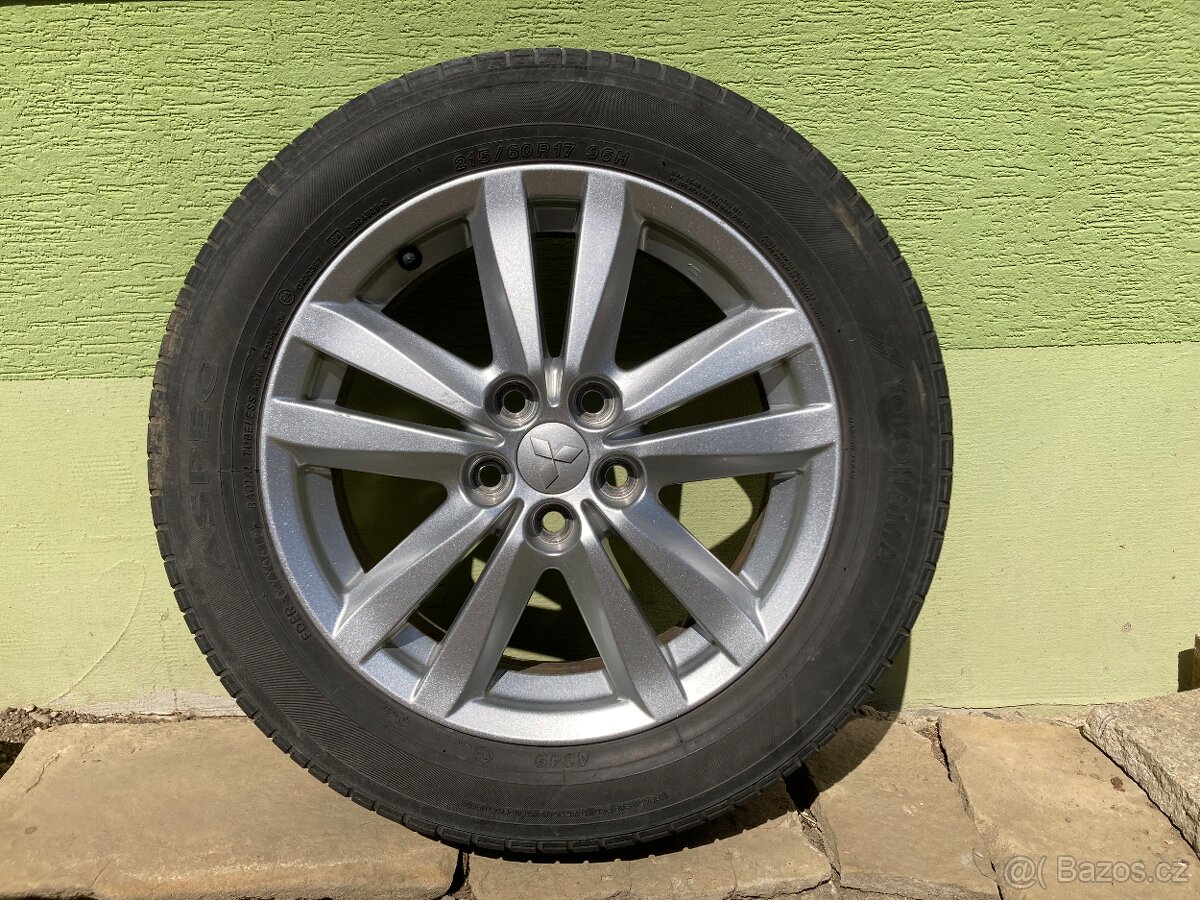 Alu kola 17” letní pneu - 2