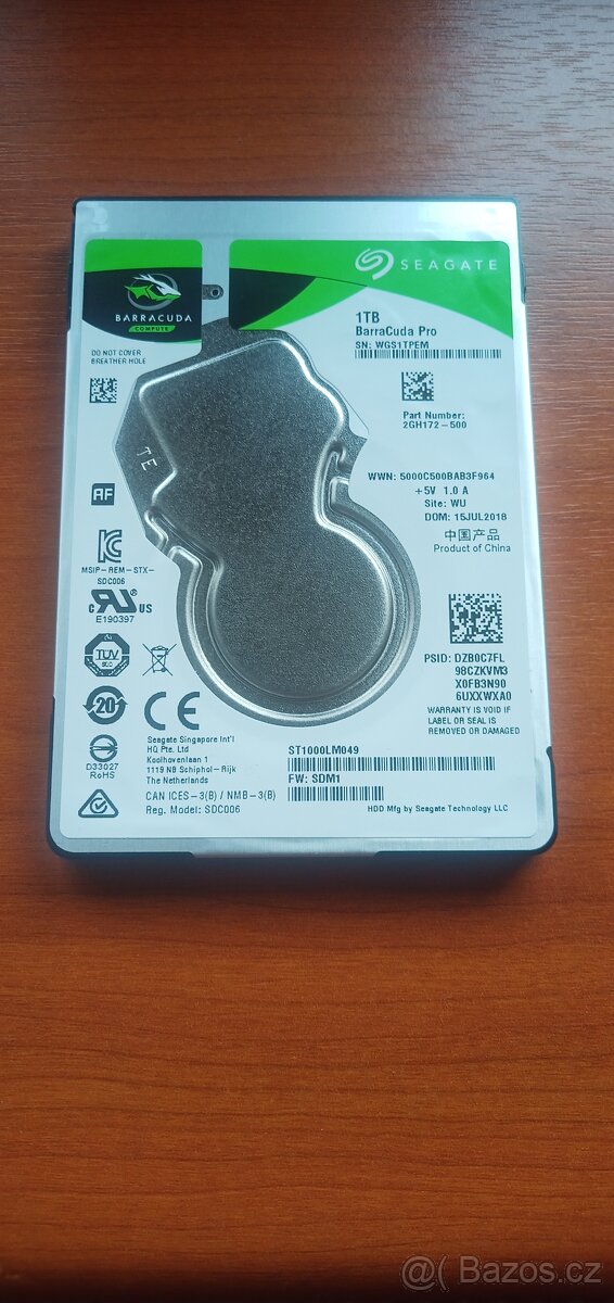 Externí HDD 1TB Seagate Barracuda - 2