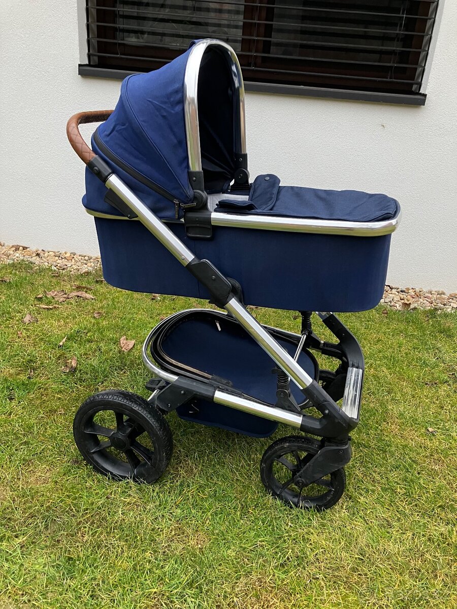 Kočár Moon Solitaire Navy - 2