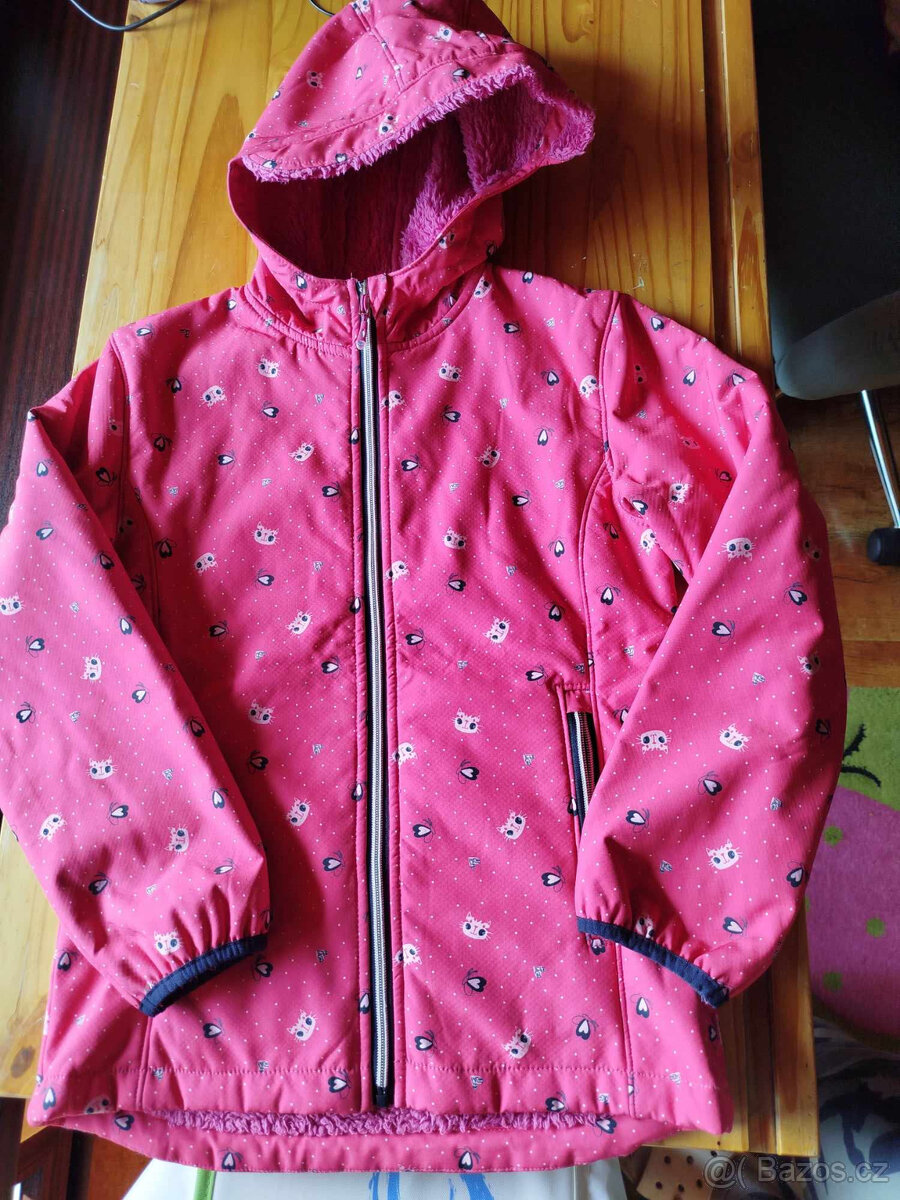 Softshell bunda + kalhoty vel. 146 - 2