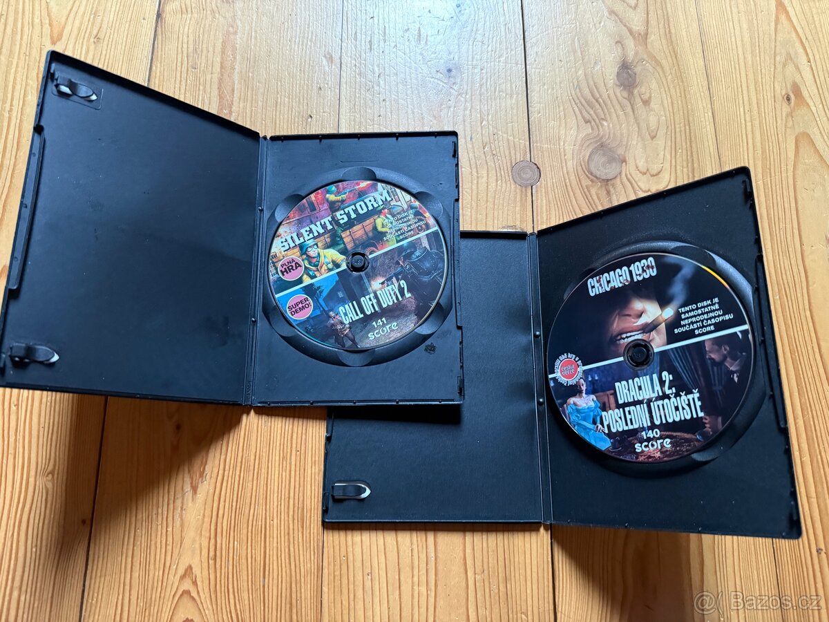 2x DVD příloha časopisu SCORE (čísla 140 a 141) - 2