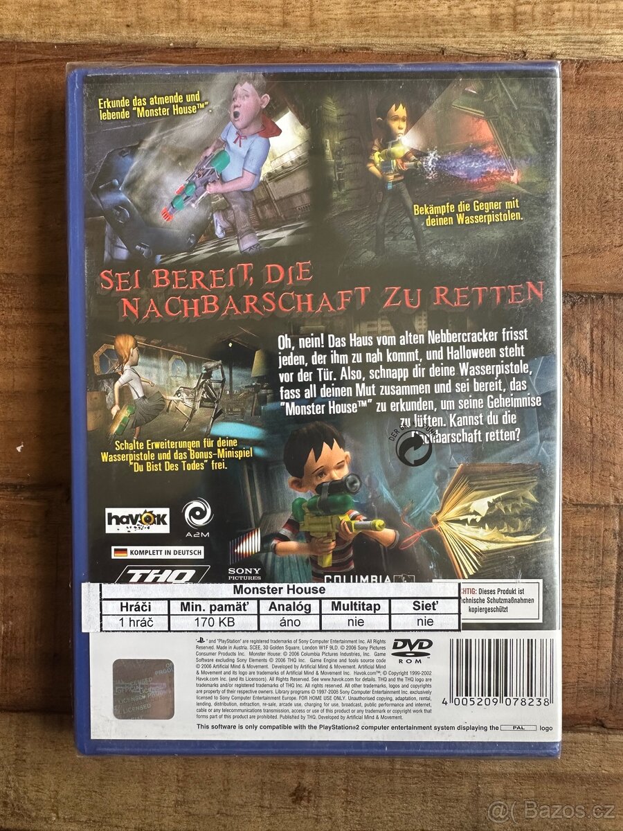 PS2 hra Monster House - 2