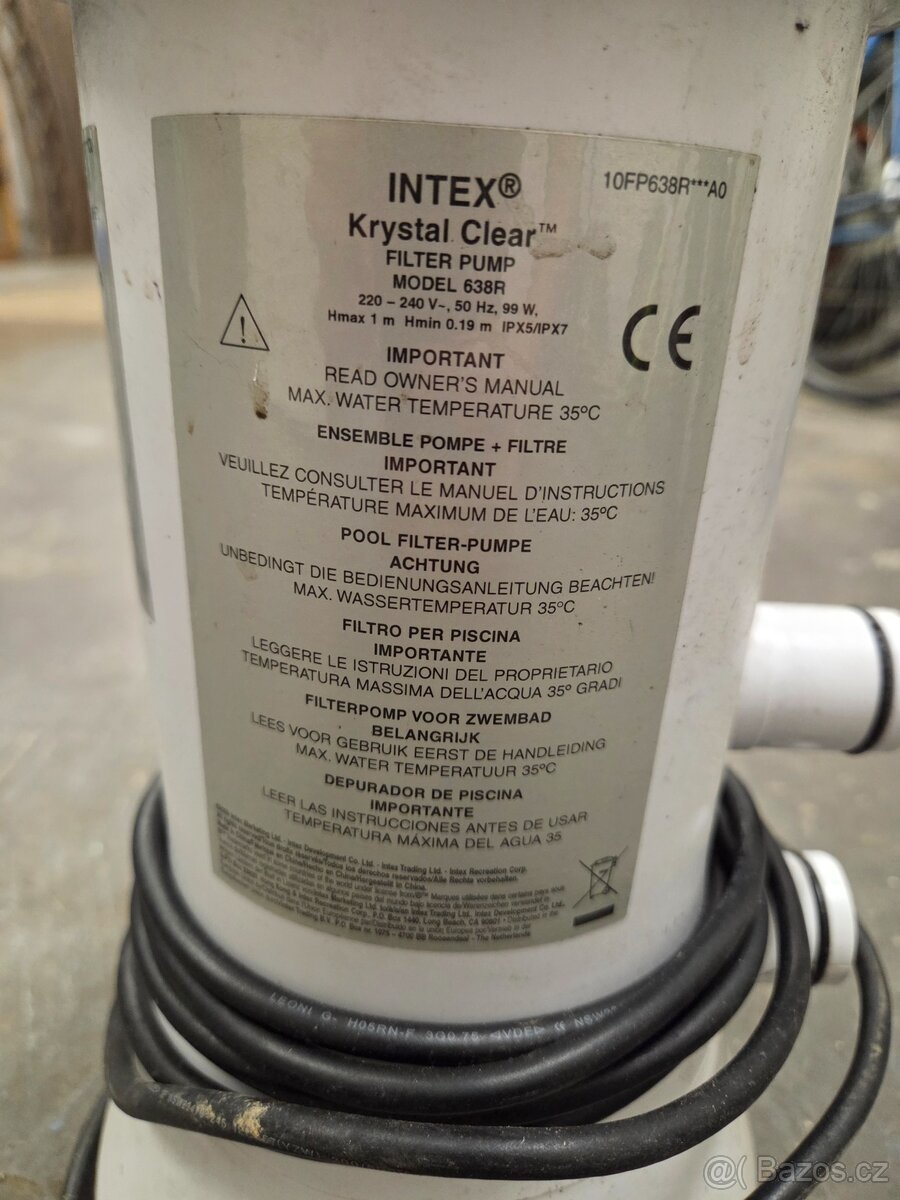 Čistička bazénu Intex - 2