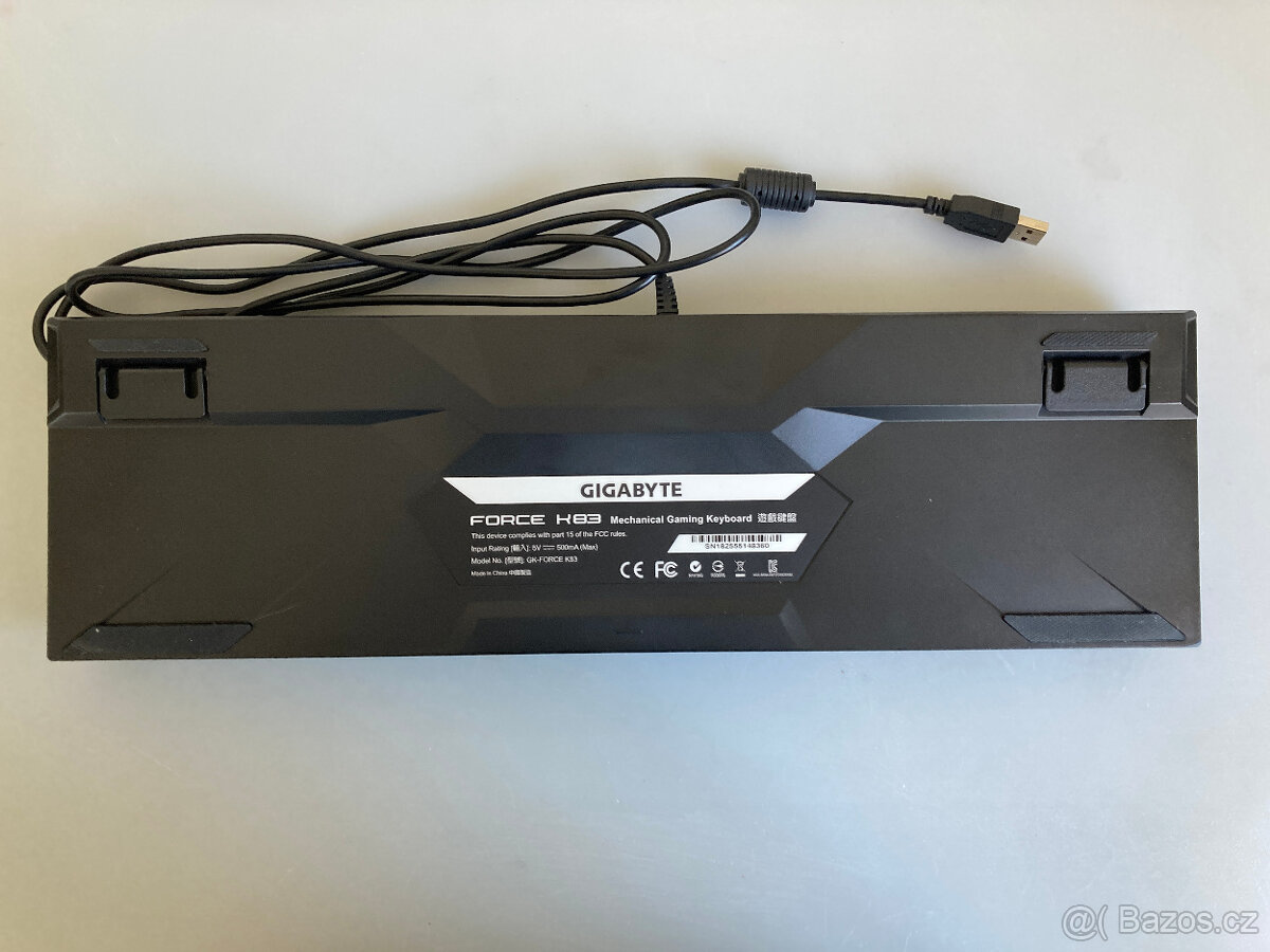 GIGABYTE FORCE K83 Mechanical Gaming Keyboard | CZ/SK - 2