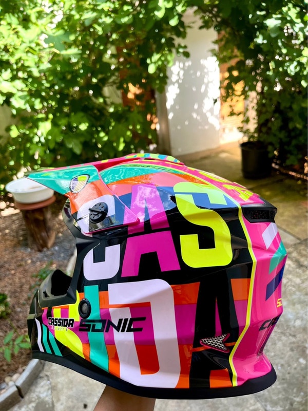 Dětská cross helma Cassida vel YS - 2